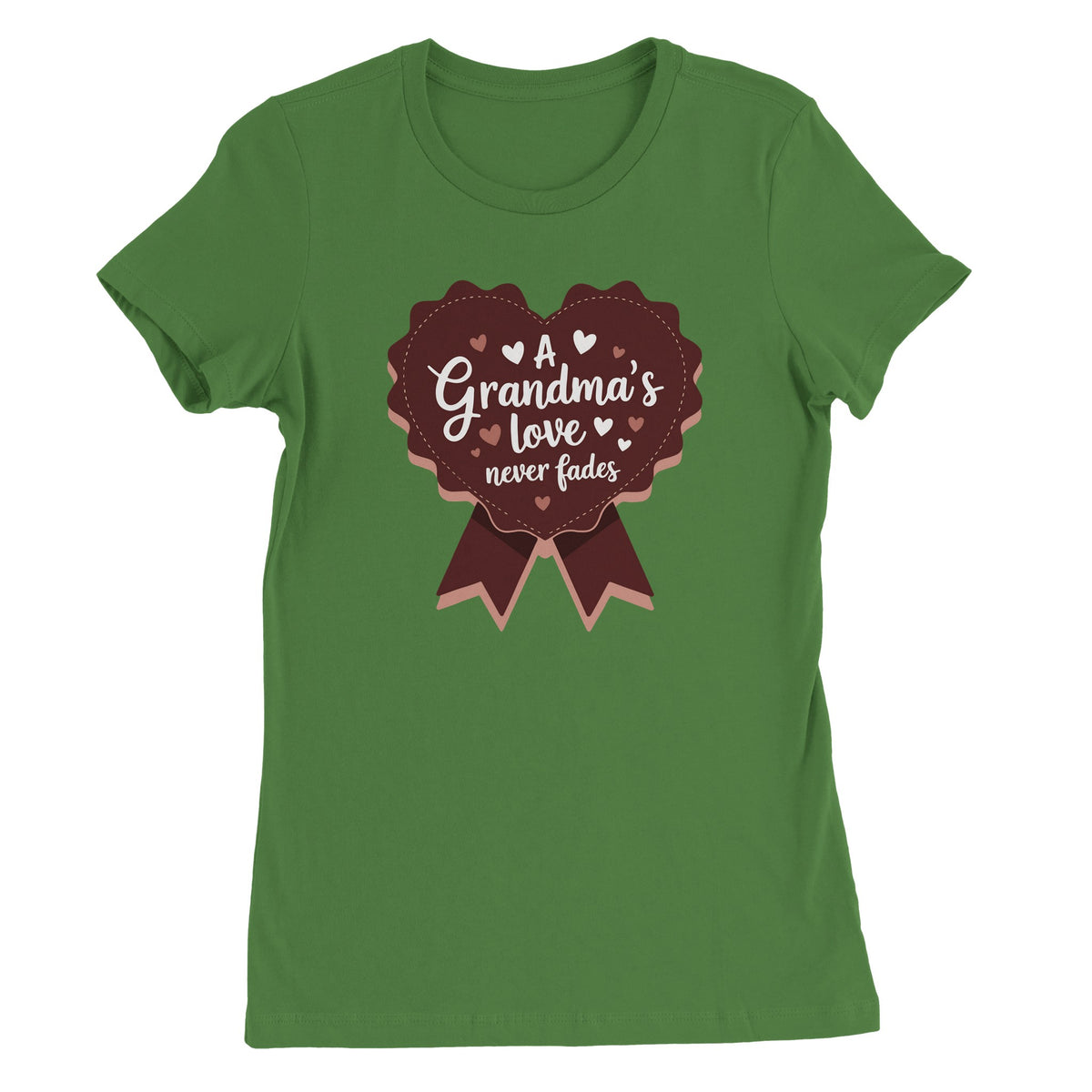 Bella + Canvas Grandma Tee – A Love That Never Fades - Leaf - T-Shirt