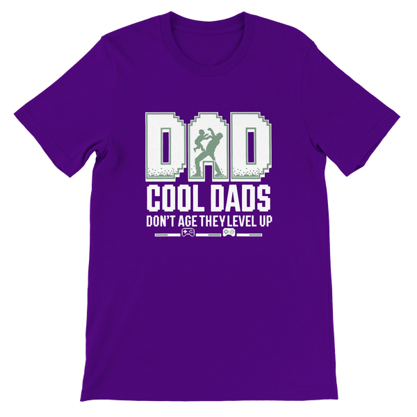 Gamer Dad Father’s Day T-Shirt | Bella + Canvas - Team Purple - T-Shirt