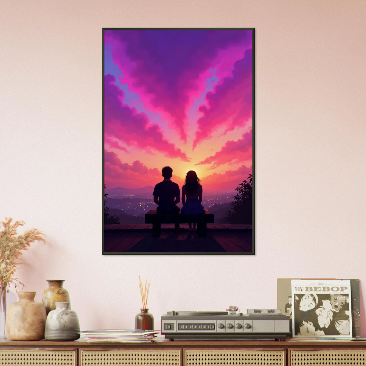 Twilight Together – Premium Memory Poster - Default Title - Metal Framed Posters