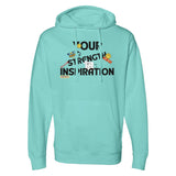 Celebrating Dad - Your Strength Inspires Me - Mint - Sweatshirts