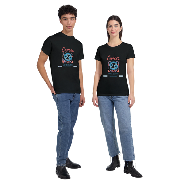 Zodiac Sign T-Shirt – Gift of the Stars - Cancer - T-Shirts