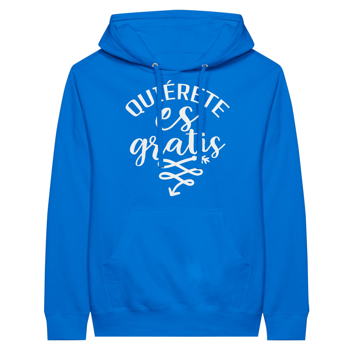 Blooms of Self-Love - Quierete Floral Hoodie - Royal - Hoodies