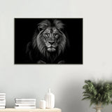 Lion Majesty – Metal Framed Poster Gift - Default Title - Metal Framed Posters