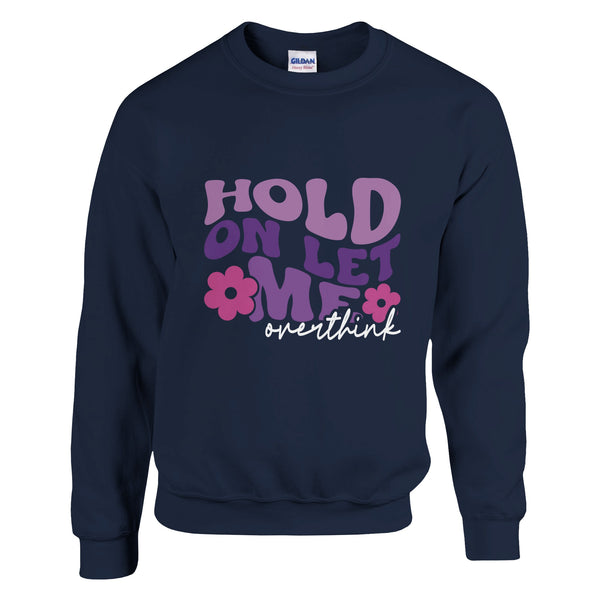 Lost in Thought - Surrendering to Overthinking - Navy - Sweatshirt