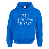 Gaze Upon Me - Bold Statement Cotton Wear - Royal - Hoodies