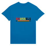 Brussels Vibes - Bold and Colorful Tee - Sapphire - T-shirts