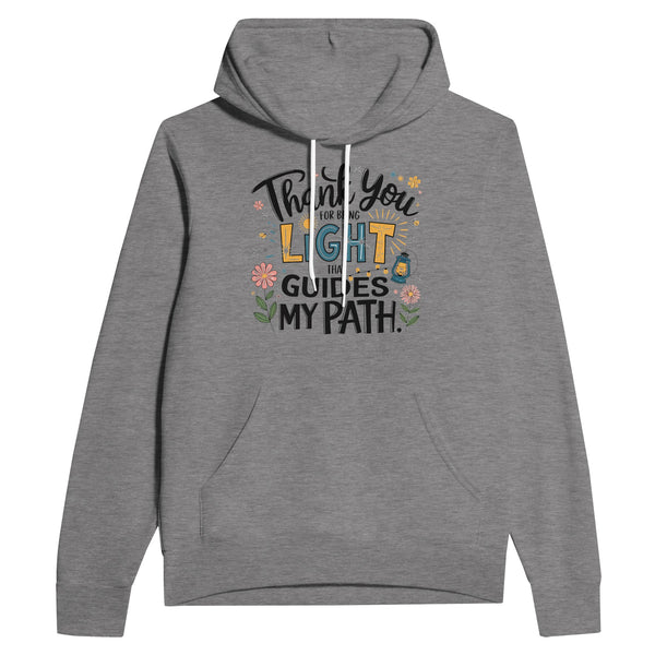 Shine Bright - The Teacher's Light-Inspired Hoodie - Dark Gray Heather - Hoodies