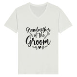 Grandmother's Pride - Wedding Day Apparel -V-Neck T-shirt - White - T-shirts