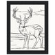 15x20 cm / 6x8″ / Black frame / Ready-to-hang