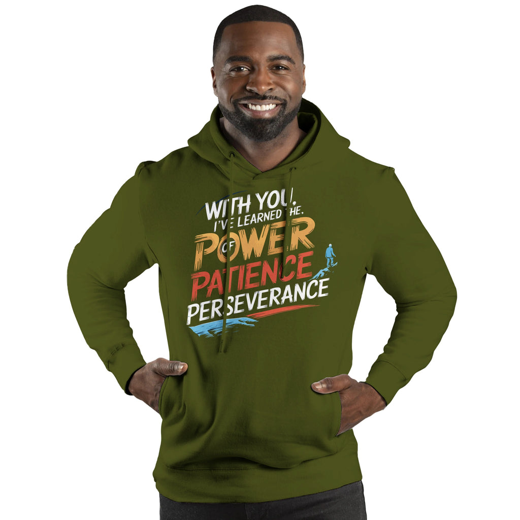 Empowered by Patience and Strength - Army - Hoodies