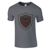 Eagle's Shield - Patriotic Emblem - Charcoal - T-shirts