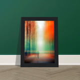 Twilight Walk Through Dreamscape - - Wooden Framed Posters