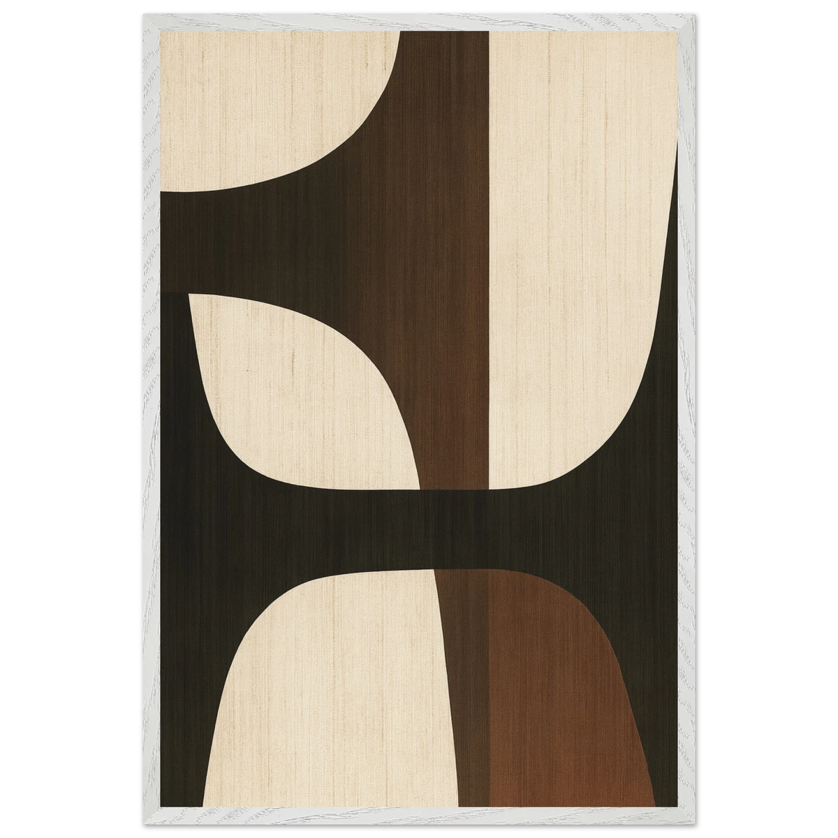 Timeless Abstract Wooden Framed Poster – A Perfect Gift - - Wooden Framed Posters