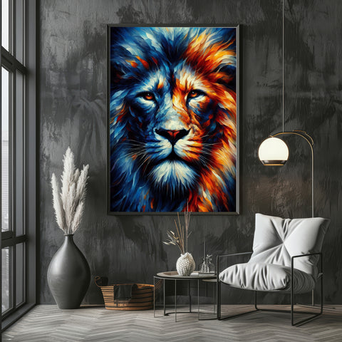 Image of Vibrant Strength of the Lion