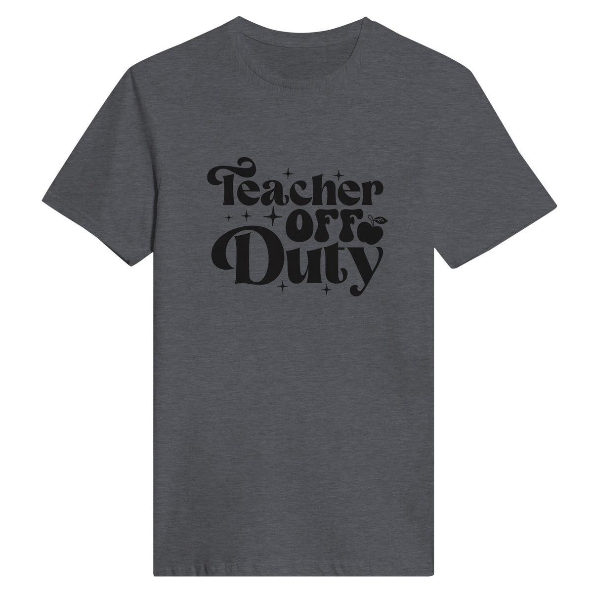 Teacher OFF Duty - Relaxation in Style - Dark Heather - Print Material