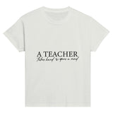 Teacher Tributes - Nurturing Minds, Touching Souls! - White - Print Material