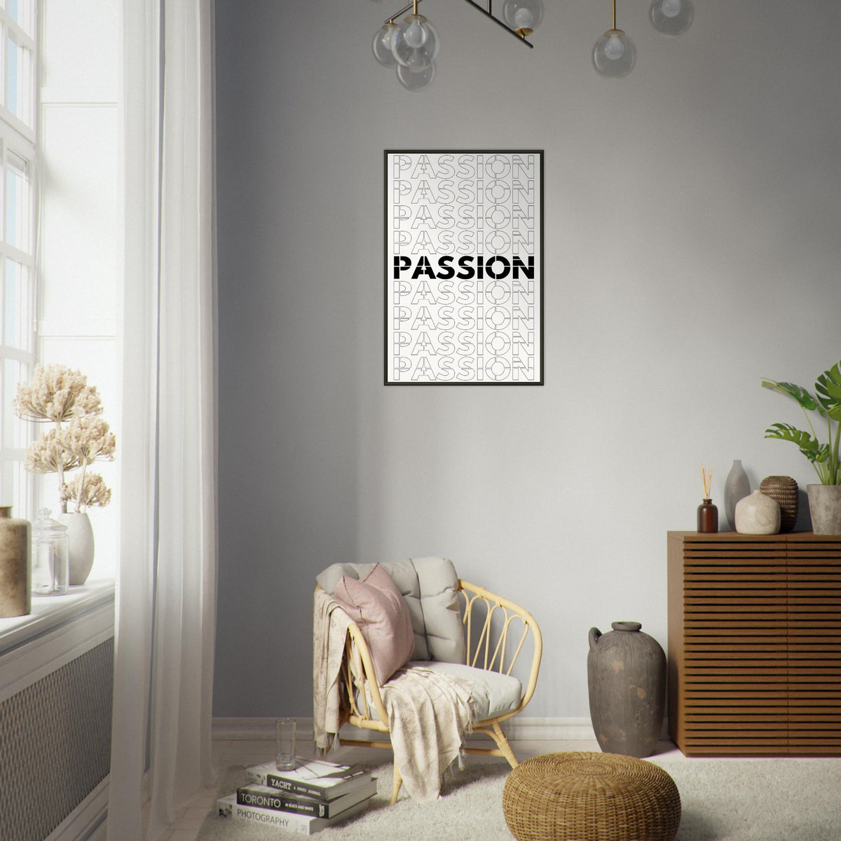 Passionate Repetition - Art That Inspires - - Metal Framed Posters