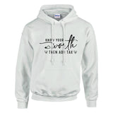 Empowerment Tax - Know Your Worth Hoodie - White - Hoodies