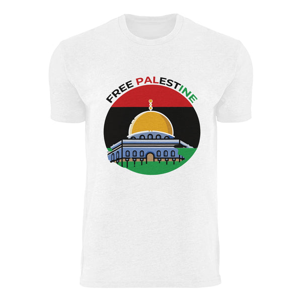 Support Palestine in Style - White - Crewneck T-shirts