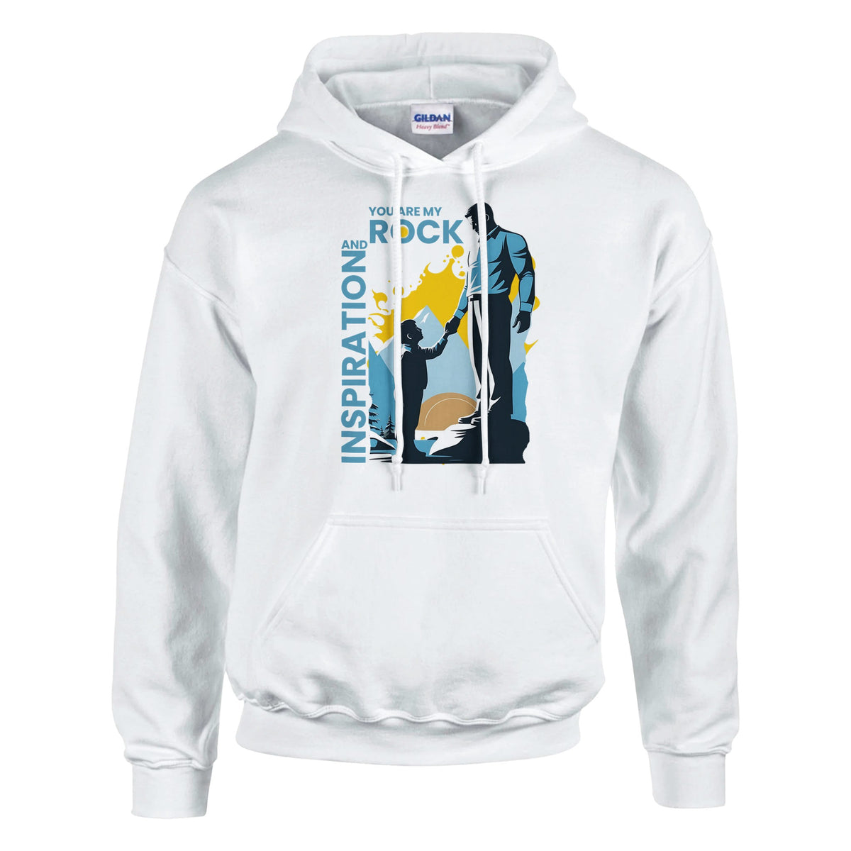 Strength and Support - A Heartfelt Design - - Hoodies