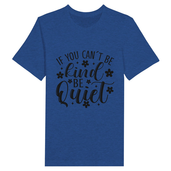 Crown or Quiet - Choose Your Kingdom - Heather True Royal - T-shirts