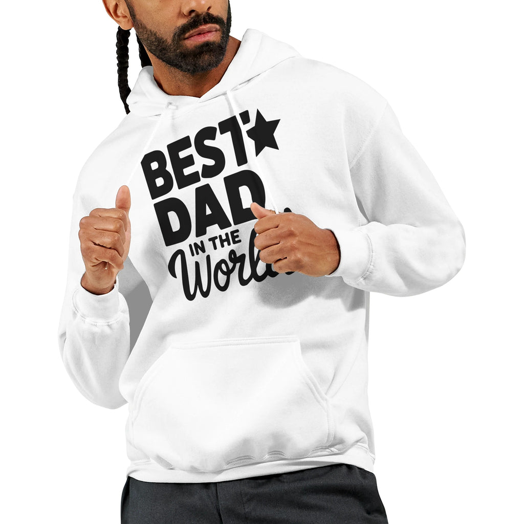 Honor Your Hero - Best Dad Hoodie - White - Hoodies