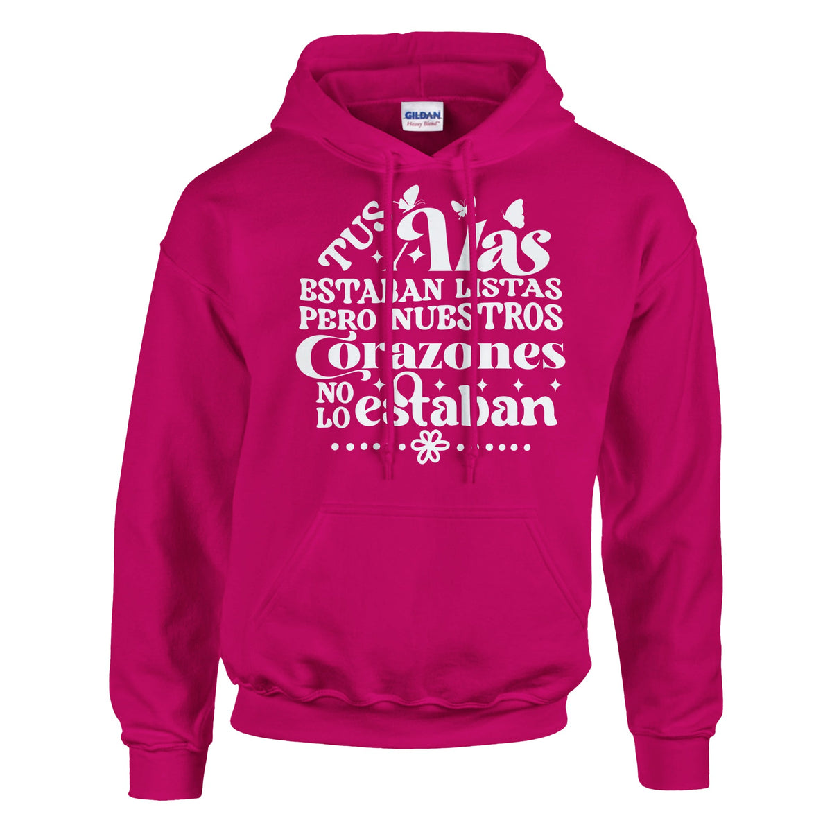 Unexpected Hearts - Celebrate Imperfect Readiness - Heliconia - Hoodies