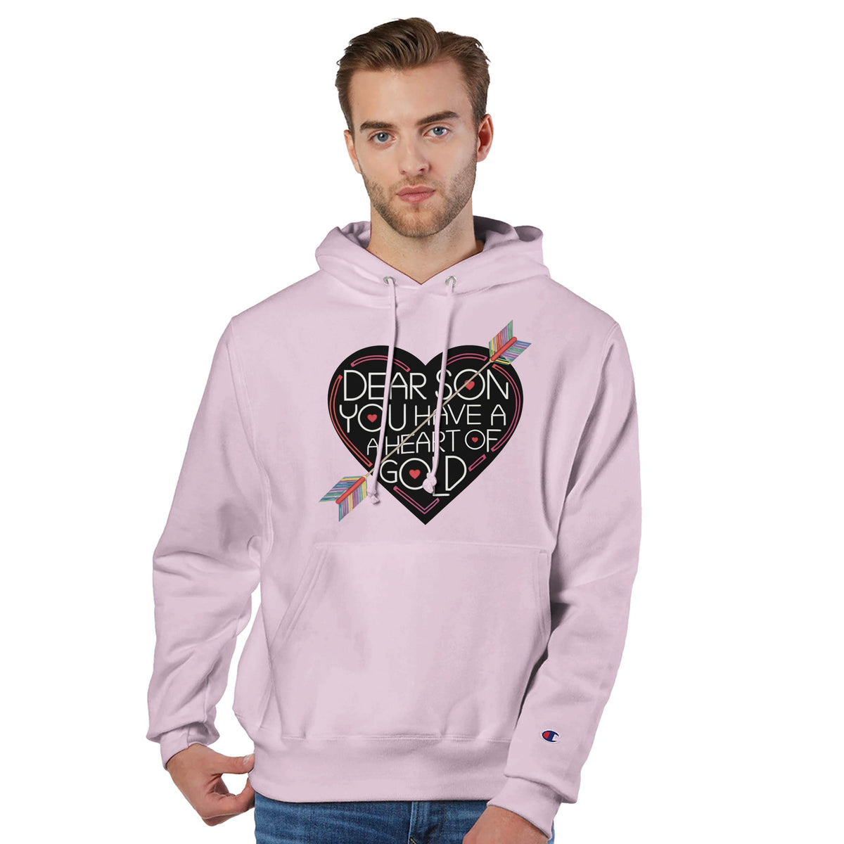 Heart of Gold - A Father’s Gift to His Son - body blush - Hoodies