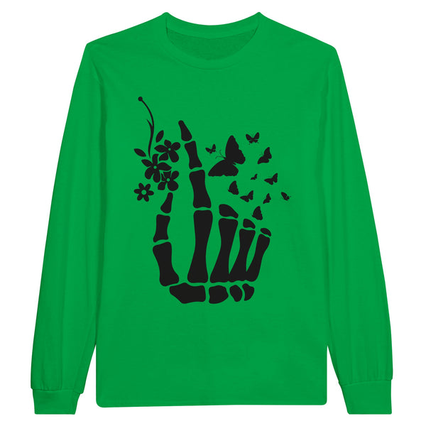 Embrace the Rock - Skeleton Hands Saga - Irish Green - Sweatshirts