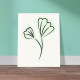 Graceful Simplicity - Delicate Floral Artwork - - Posters