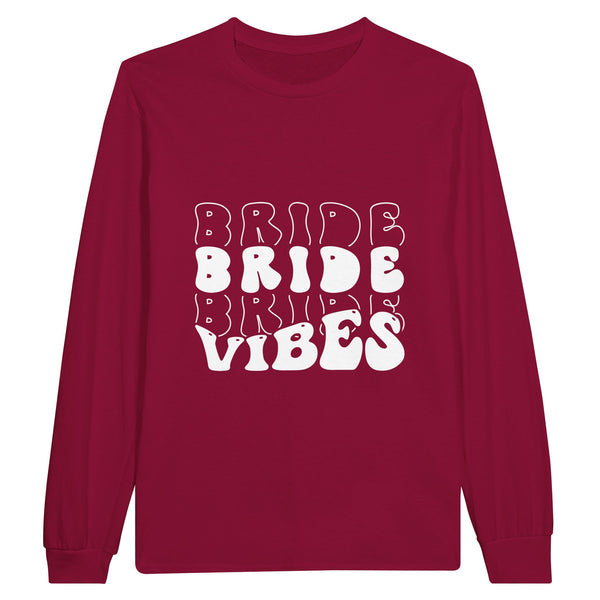 Bride Vibes - Capturing Moments - Creating Memories Long-sleeve T-shirt - - Long Sleeve T-shirts