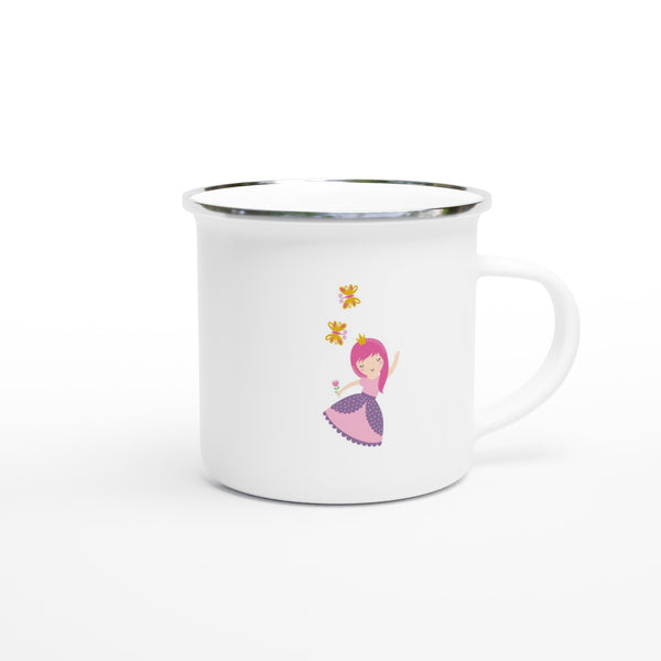 Sip Like Royalty - The Princess Enamel Mug Experience - - Mugs