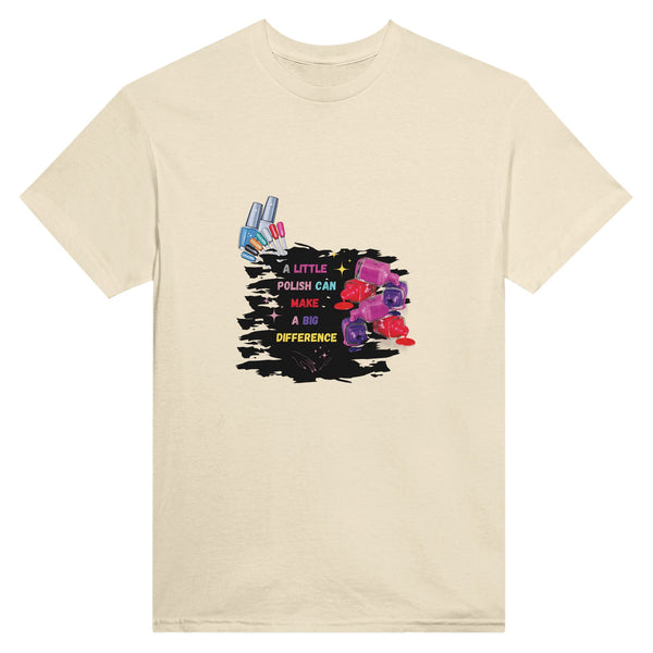 Colouring Memories - One Nail at a Time - Natural - T-shirts