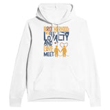 Brothers Forever – Connected by Loyalty and Love - White - Hoodies