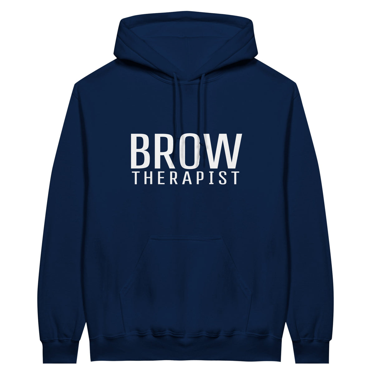 BROW THERAPIST - Define Beauty, Gift Self-Love - Navy - Hoodies