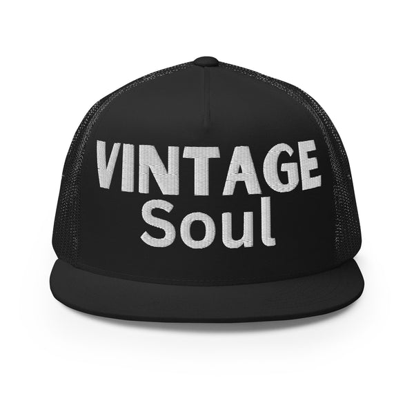 Vintage Soul - Timeless Charm in a Trucker Cap - -