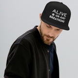 Stellar Reflections - Alive or Just Breathing Trucker Cap - -