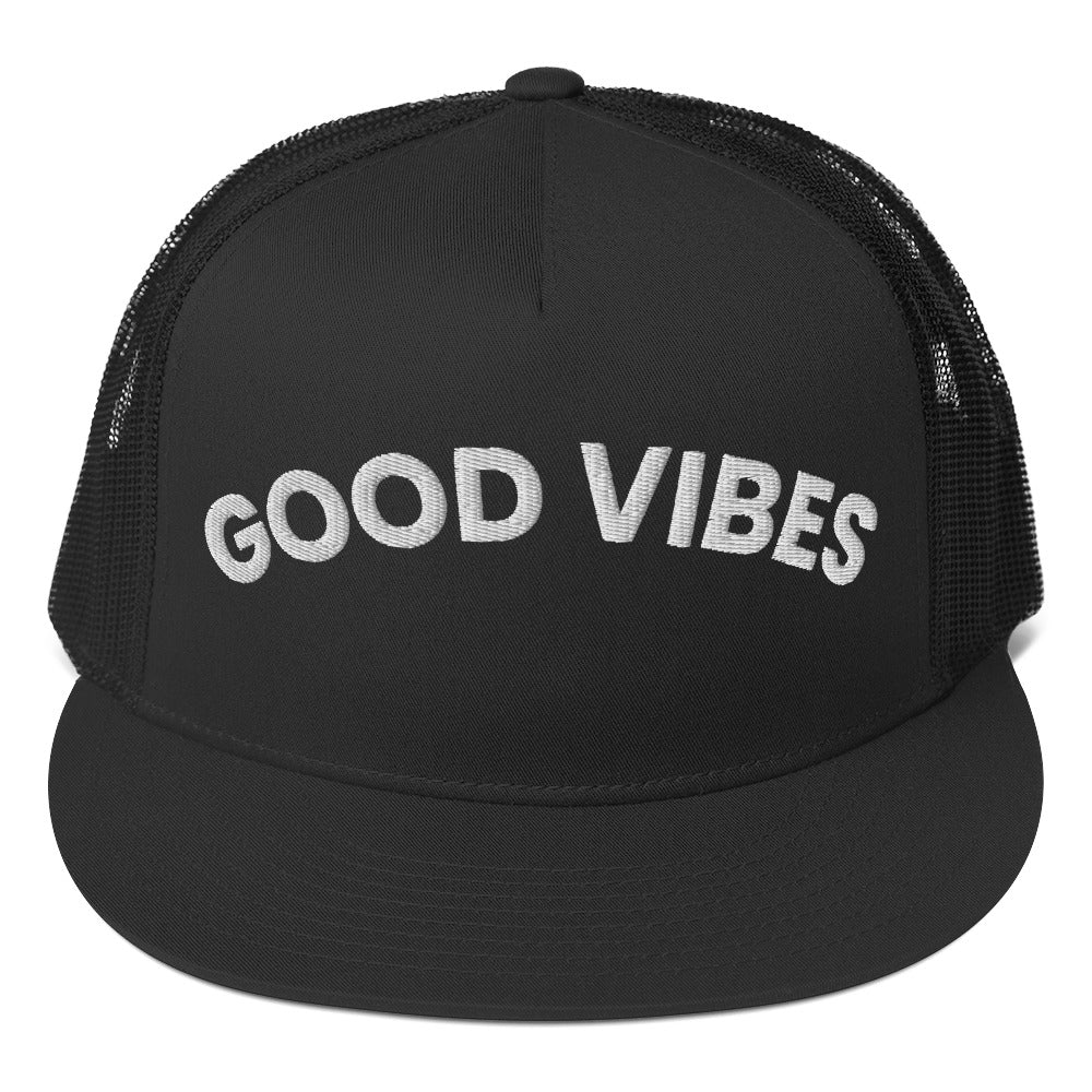 Spread Good Vibes with Our Trucker Cap - -