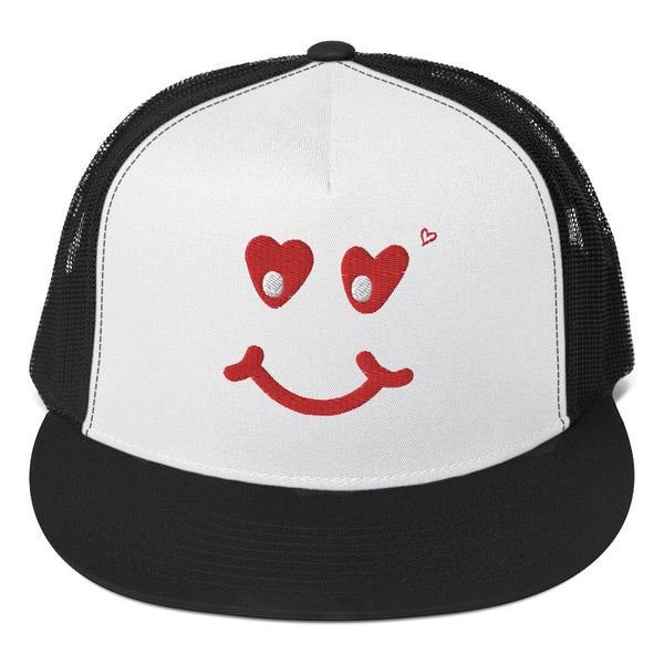 Smile On - Emotive Trucker Cap - -