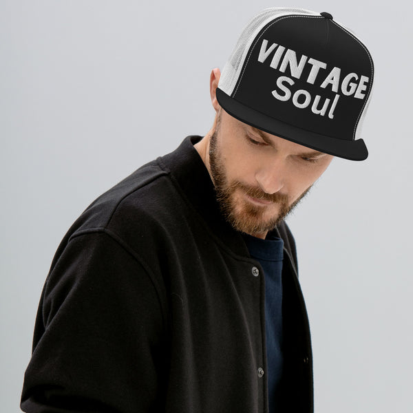 Vintage Soul - Timeless Charm in a Trucker Cap - -