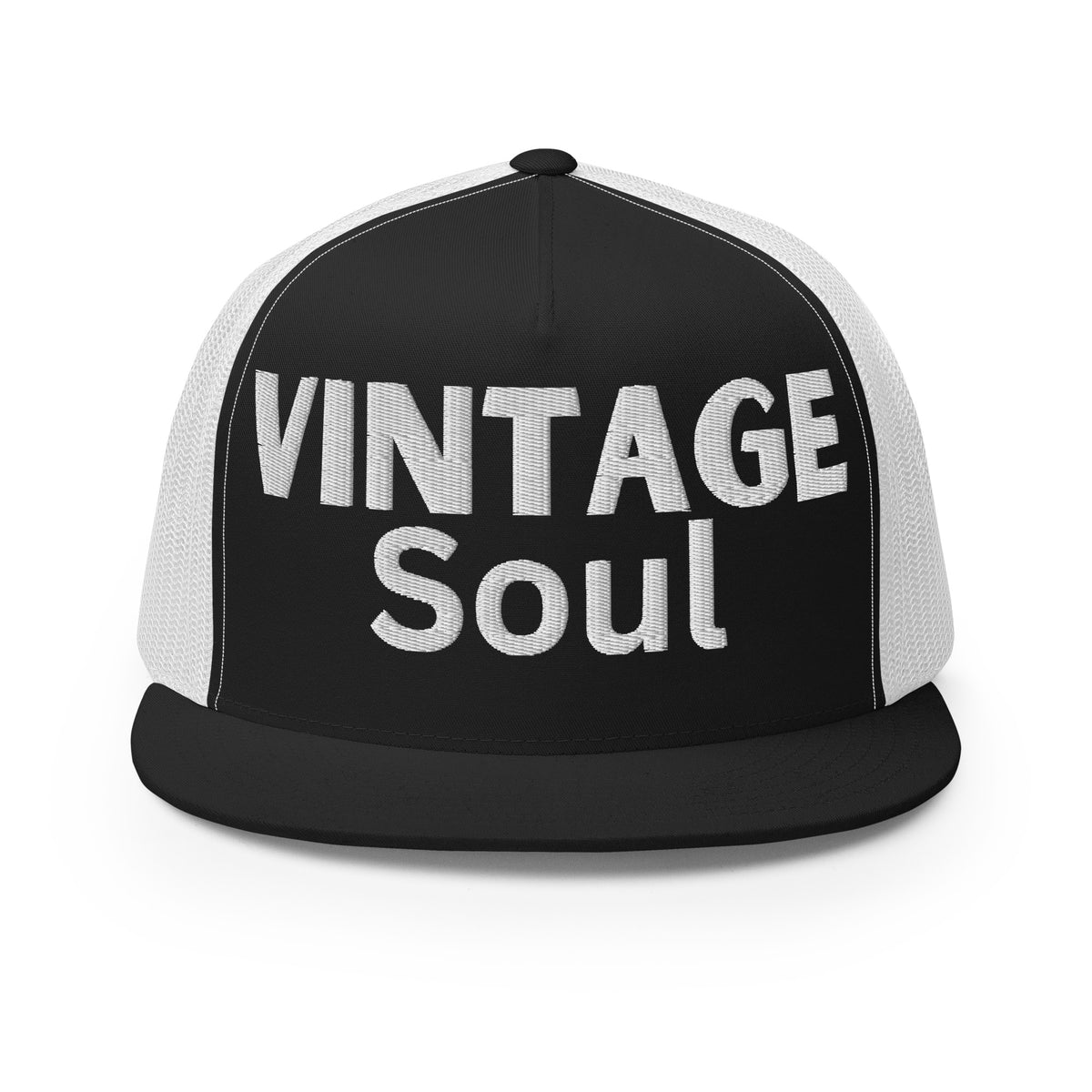 Vintage Soul - Timeless Charm in a Trucker Cap - -