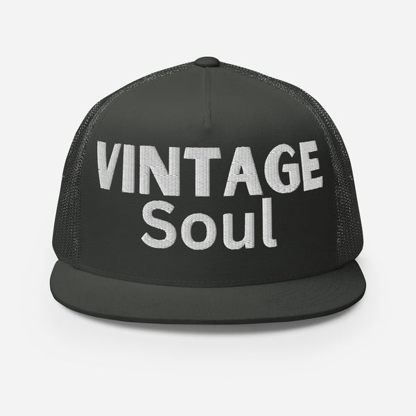 Vintage Soul - Timeless Charm in a Trucker Cap - -