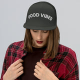 Spread Good Vibes with Our Trucker Cap - Charcoal -