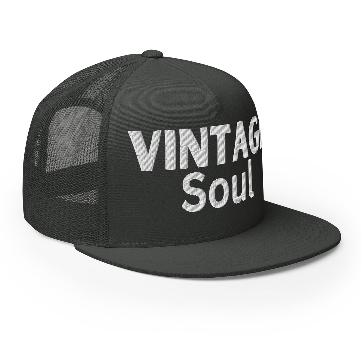 Vintage Soul - Timeless Charm in a Trucker Cap - -