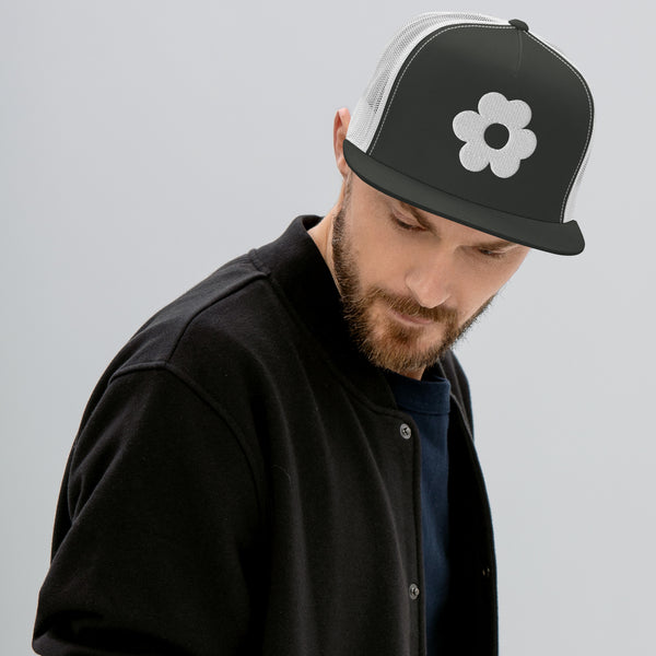 Blooming Memories - Floral Trucker Cap - - Caps