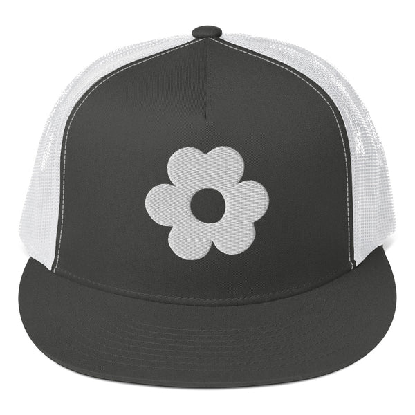 Blooming Memories - Floral Trucker Cap - - Caps