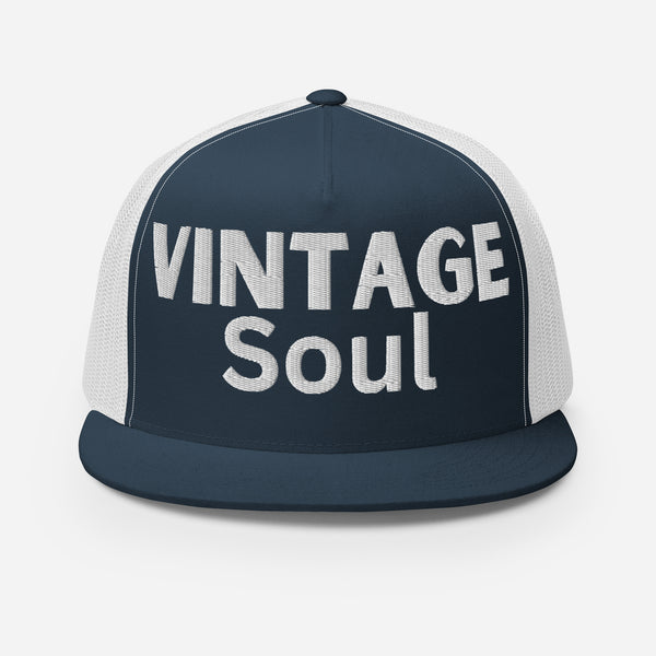 Vintage Soul - Timeless Charm in a Trucker Cap - -