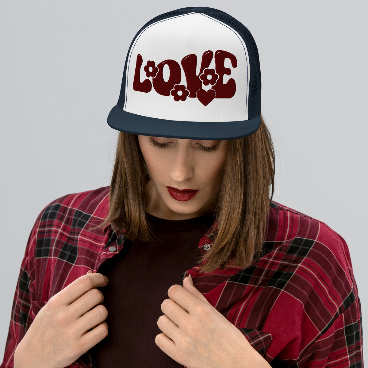 Expressive Love - Trucker Cap - - Caps