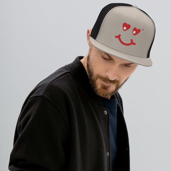 Smile On - Emotive Trucker Cap - -