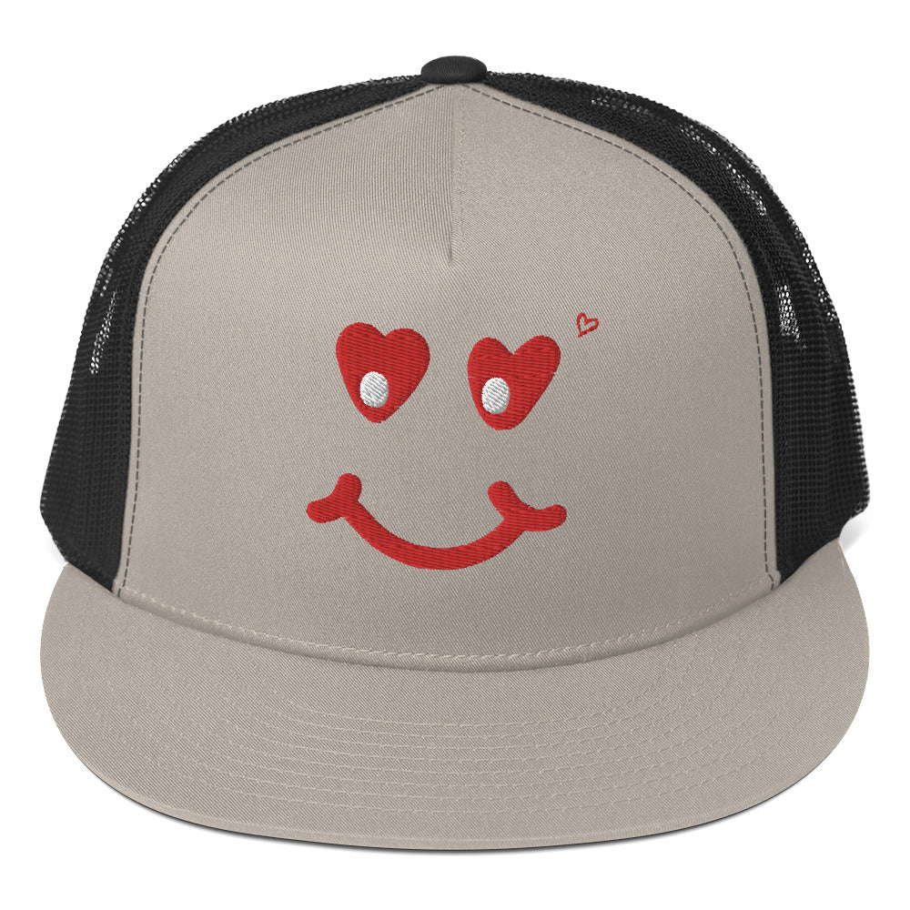 Smile On - Emotive Trucker Cap - -